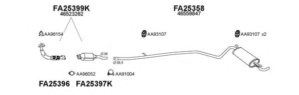 VENEPORTE 250163 Exhaust System